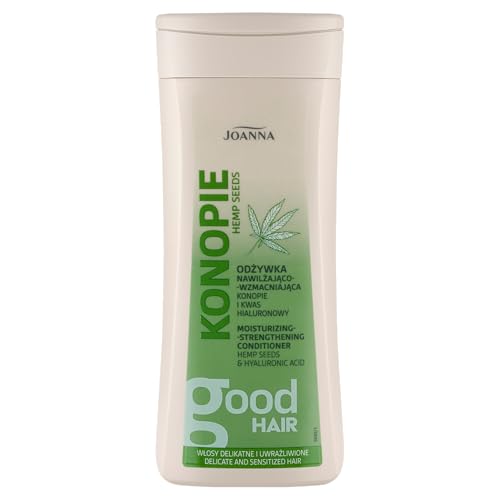 Joanna - Balsamo idratante e rafforzante per capelli, 200 ml