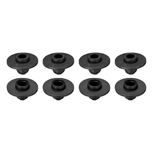 PATIKIL Camping Chair Foot, 8 Pack 13mm 14mm Tubing Dia Detachable Anti-Slip Stool Feet Replacement for Hiking Outdoor Black