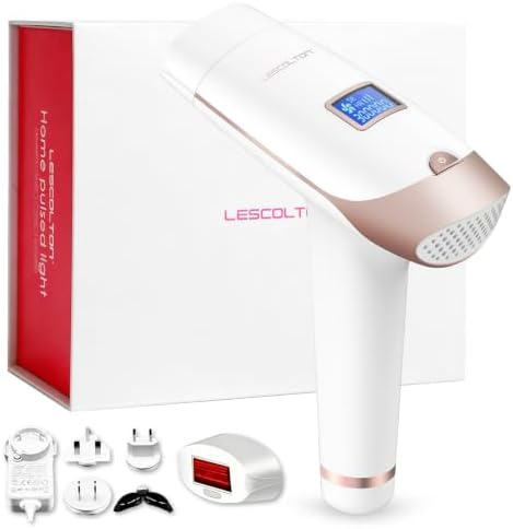 Depilador e Rejuvenescedor a Laser Permanente Luz Pulsada Lescolt...