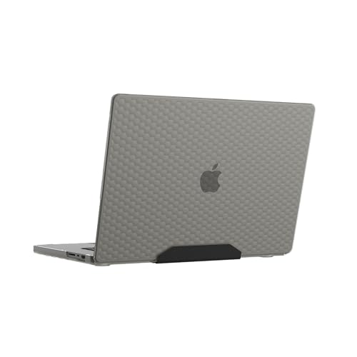 Image of Urban Armor Gear UAG Essential Armor Rugged Transparent Clear Scratch Resistant Protective Cover Designed for MacBook Pro 16 inch (M5, M4, M3, M2, M1), (Pro /Max)(A3403 /A3186 /A2991 /A2780 /A2485) - Ash
