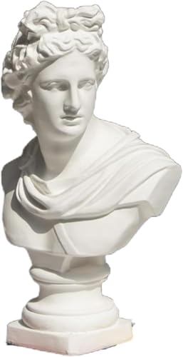 Uranus 石膏像 胸像 人物像 置物 デビッド像 石膏像風 レプリカ 北欧風 デッサン用 模型 おしゃれ モデル 工芸品 人物像シリーズ 美術 雑貨 オブジェ 飾り物 装飾 道具 雕像 彫刻フィギュア プレゼント 美術館 部屋 インテリア 玄関 ガーデ