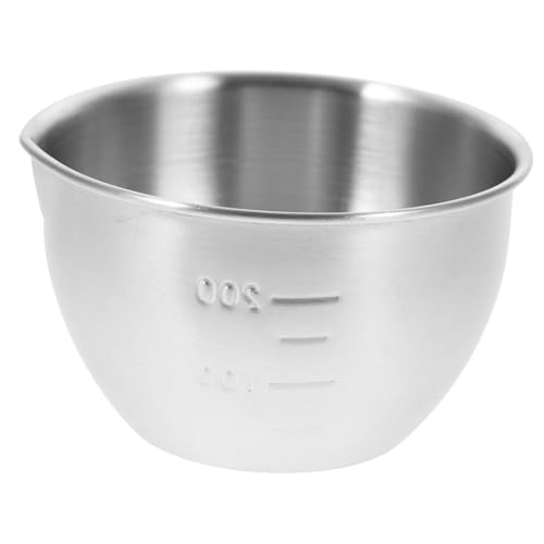 Tazón de mezcla de acero inoxidable 10 cm multifuncional para cocina miniatura 1