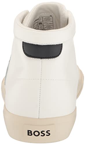 BOSS Men's B Logo High Top Leather Sneaker3