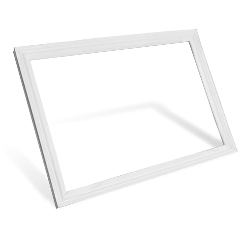 WP61004007 Refrigerator Freezer Door Gasket Compatible with Some Whirlpool, Maytag, Admiral, Amana, Crosley, Magic Chef, Jenn-Air Fridge Door Seal Replacement 61002054 665861-20.31"x 28.34" White