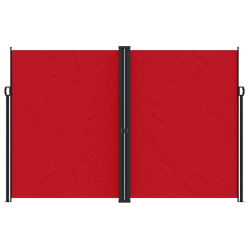 Auvent latéral rétractable en polyester résistant et structure durable pour un patio moderne