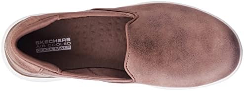 Skechers womens Loafer Flat, Brown, 5.5 US | Image 4