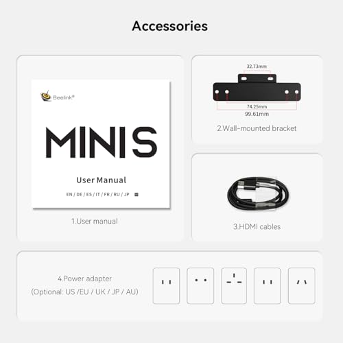 Beelink Mini PC, Mini S13 Mini Computer Intel Twin Lake N150 の商品画像 8