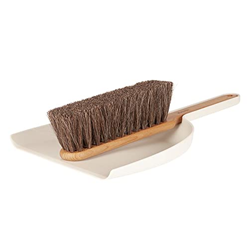 Ensemble pelle et balayette fait main Iris Hantverk blanc idéal pour la cuisine