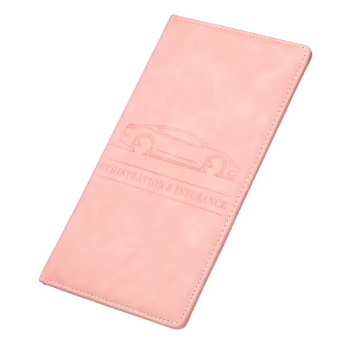 Porte-carte grise compact pour organiser assurance, carte bancaire et identité