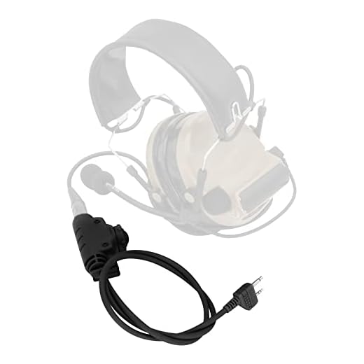 HEARFALCOM U94 V2 PTT Push to Talk Tactical PTT Adapter Civilian Version Compatible with Midland GXT, LXT Series Walkie Talkie （BK）