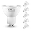 DiCUNO ProOE GU10 LED Bulb 5W, 40W Equivalent, High CRI 98, Warm White 3000K, 400lm, GU10 LED Light Bulb with 35° Beam Angle for Track Light, Spotlight, Recessed Lighting, Non-dimmable, 6 Pack