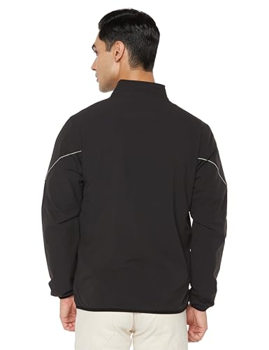 Image of Qube by Fort Collins Men's Windcheater, Lightweight, Windproof Polyester Standard Length Jacket for Year-Round Casual & Daily Use