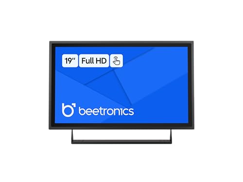 Image of Beetronics 19 Inch Touchscreen Monitor | Full HD 1080p | 19TS7M - Industrial-Grade, Professional 10-Point Multi Touch Display for PC, Mac, Linux - HDMI, DisplayPort, USB-C, VGA Inputs