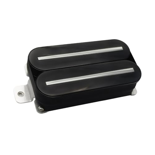 Micro double rails pour guitare électrique noire avec résistance de 14.1K