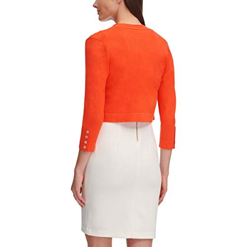 Image of Tommy Hilfiger Womens Button Sleeve Shrug