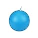 Zest Candle 12-Piece Ball Candles, 2-Inch, Turquoise
