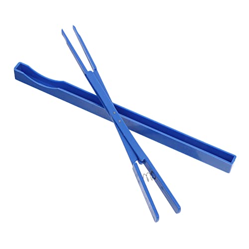 YARNOW 1Pc Nylon Treble Mute Clip Sturdy Piano Tuning Tool for Mediant Sections Convenient Tweezer Design Durable Blue Mute Tool for Piano Repair and Maintenance