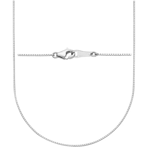 Auriga Platinum Box Chain Necklace Cover