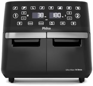 Air Fryer Philco 14L 4 em 1 Painel Digital PAF14A 127V
