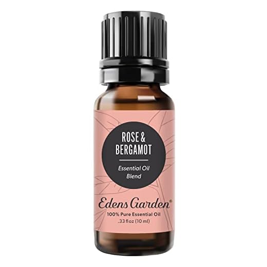 Edens Garden Rose Bergamot Essential Oil Blend- 100% Pure Premium Grade, Undiluted, Natural, Therapeutic, Aromatherapy, The Best for Diffusing, Skin, Laundry, Hair 10 ml (.33 fl oz)