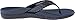 Vionic Women's Tide Rhinestones Toe-Post Sandal - Ladies Flip-Flop with Concealed Orthotic Arch Support Navy 9 M US