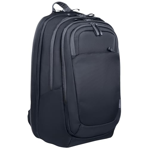 Mochila HP Travel Plus 30L para Notebook 17'' – Expansível, Múltiplos Compartimentos e Proteção RFID (A2CC9AA)