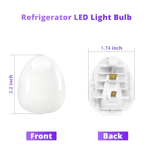 W11251749 Refrigerator LED Freezer Light Bulb Replacement for Whirlpool by showingo - Used condition - Image 2