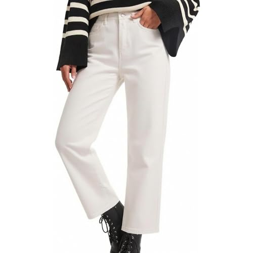 Jean jambes droites ample indigo WWricotta pour un style quotidien casual