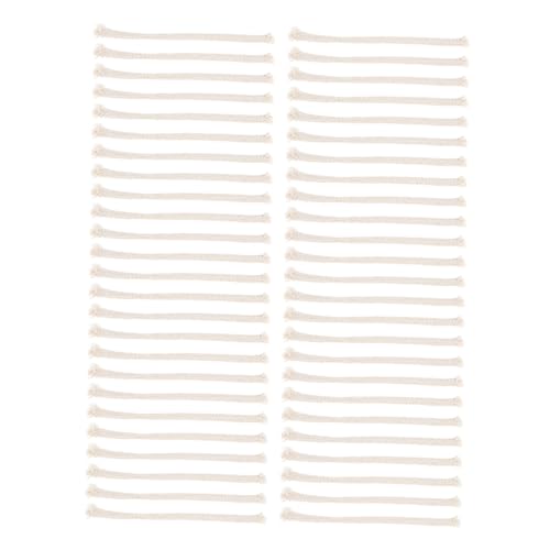 Mechas de algodón para lámparas de alcohol 6mm 15cm 50pcs