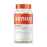 Genius Thermogenic Fat Burner, 60 Diet Veggie Pills - Weight Loss & Metabolism Supplement, Appetite Suppressant & Energy Booster - Caffeine-Free Nootropic Focus & Brain Boost - Ashwagandha & TeaCrine