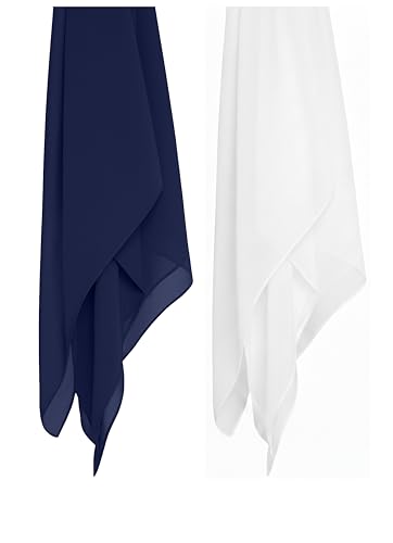 Image of Premium Georgette Hijab for Women, Lightweight and Breathable | 180x70 cm
