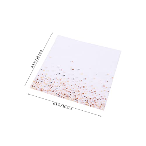 KALLORY 300 Pçs Guardanapos Coloridos Guardanapos De Festa Guardanapos De Papel De Impressão Guardan