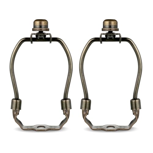 Soporte para lámpara de suelo o mesa de 4 pulgadas en bronce ajustable 2