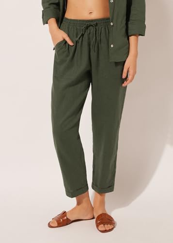 Woman's Linen and Viscose Pants4