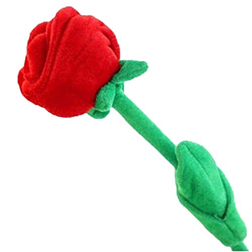 HiLeyJey Artificial Rose Flowers on Simulation Plush Rose Assorted Colors Rose 12.59 inch Long Flexible Stem for Decoration