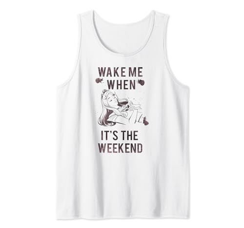 Top Disney Sleeping Beauty Aurora de tirantes para mujer casual