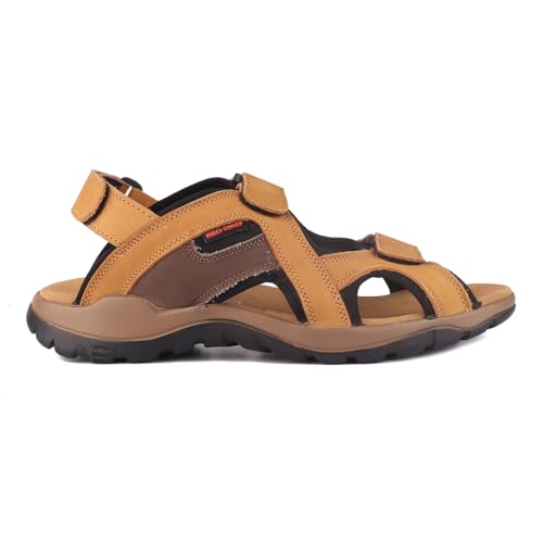Image of Red Chief Leather Sandals for Men