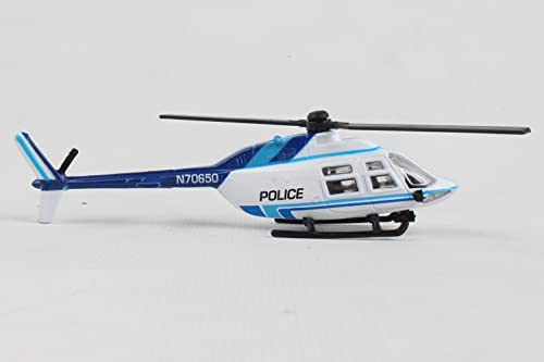 Image of Daron Worldwide Trading Runway24 Police Bell 206 Jet ranger