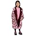 Trespass Kids Havelock Waterproof Changing Robe - Cherry Camo - 9-13Y