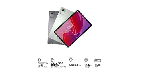 Lenovo-Tab-K11-MediaTek-Helio-G88-Octa-Core4G-Calling-WiFi4GB-RAM-128GB-Storage13MP-Front-Camera7040-mAh-Battery-ZADG0041IN-Model-TB33OXU