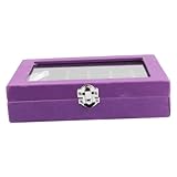 Cajas de almacenamiento de joyas de madera: caja de almacenamiento perfecta para anillos, aretes, pulseras, collares, etc.