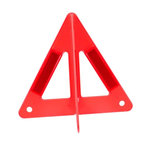 Triángulo Reflector de Emergencia para Carro Rojo miniatura 7