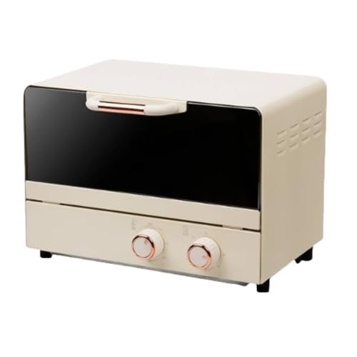Apaeofl電気オーブン オーブン 家庭用 小型 多機能 ベーキング 電子レンジ インターネット セレブ 小型オーブン キッチン家電 小型家電 (16L ミラーホワイト タイマーオーブン)