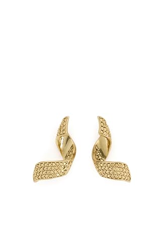 Boucles d'oreilles pendantes Kate Spade New York bijou doré transparent femme