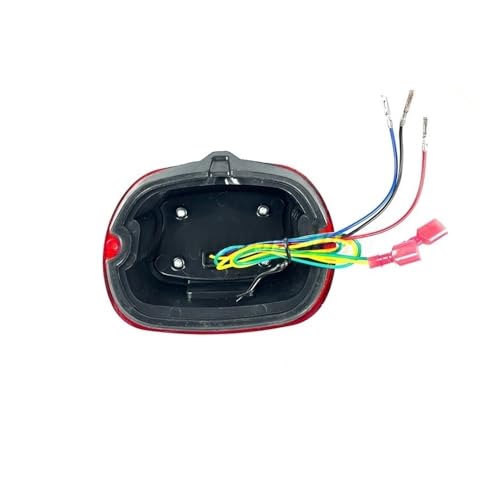 Feu arrière de moto à LED intégré avec clignotant et stop pour Touring FLSTF - 4