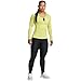 Under Armour Womens Tech Twist ½ Zip Long-Sleeve Pullover, (743) Lime Yellow/White/Metallic Silver, X-Small