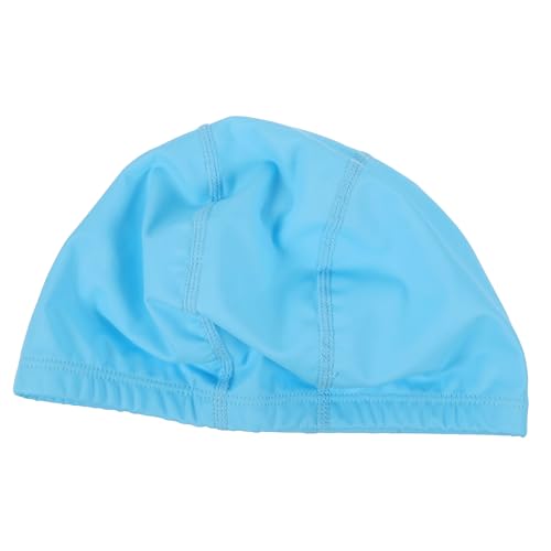Gatuida Gorro De Natación para Mujeres y Hombres con Cabello Gorro PU y Elástico para Piscina Protección Efectiva para Cabello