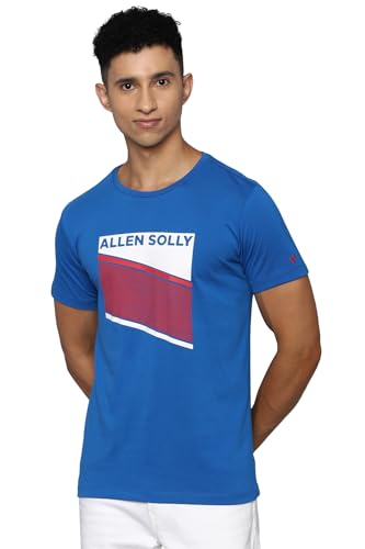 Image of Allen Solly Men's 100% Cotton Regular Fit T-Shirt