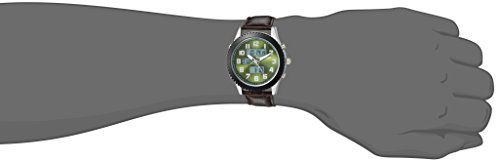 TIMETECH Men's Alarm Sport Watch Analog Digital Metal Case Green Dial2