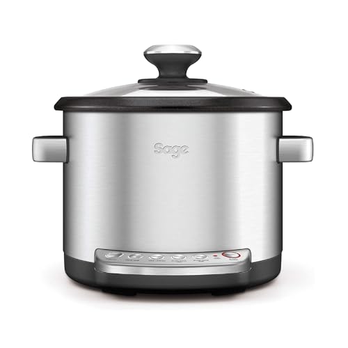 Sage Risotto Plus - Olla Arrocera para Risotto, Acero Inoxidable